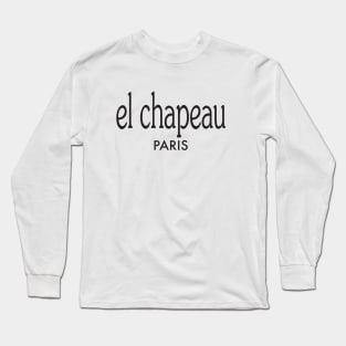 El chapeau Paris Long Sleeve T-Shirt